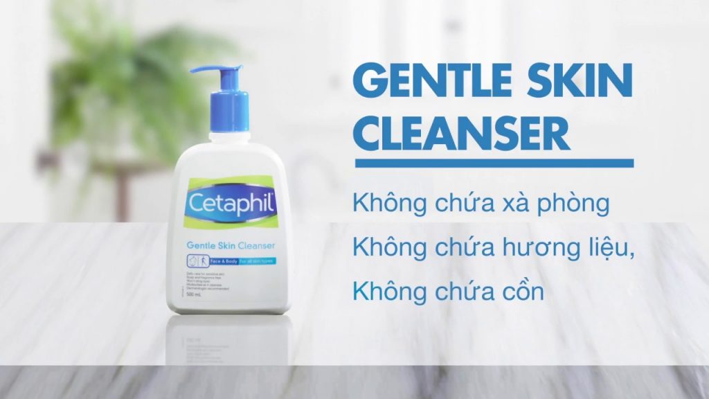 Cetaphil Gentle Skin Cleaner.