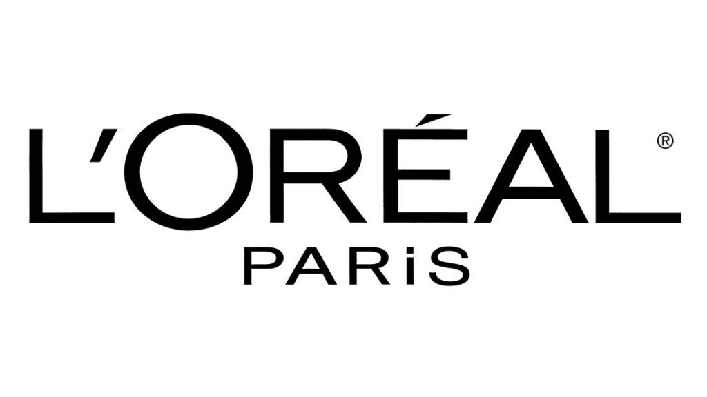 Logo thương hiệu L'Oréal Paris.