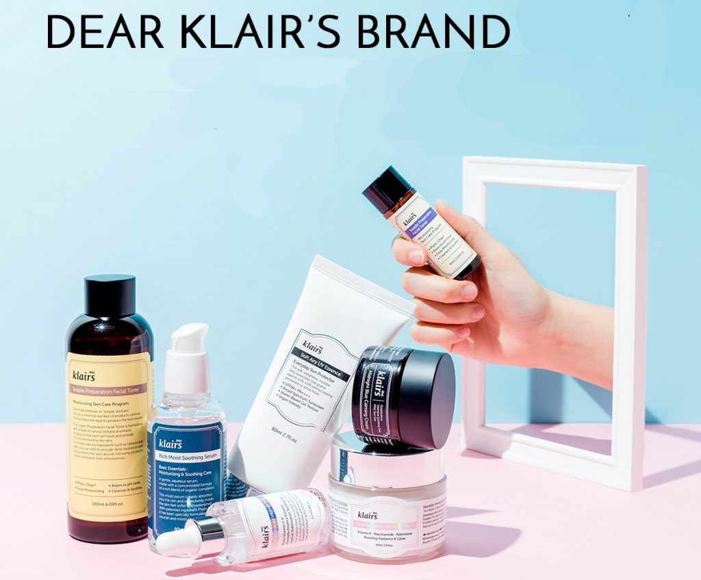 Dear Klair's - thương hiệu mỹ phẩm thuần chay 100% đình đám xứ sở kim chi Hàn Quốc.