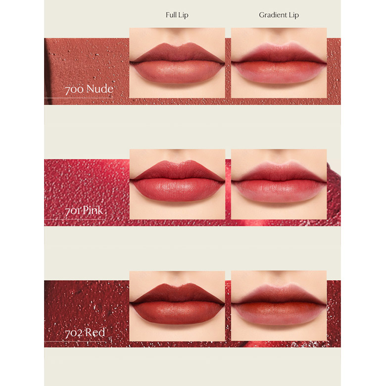 Bảng màu Items By Byun Jung Ha Liquid Lipstick