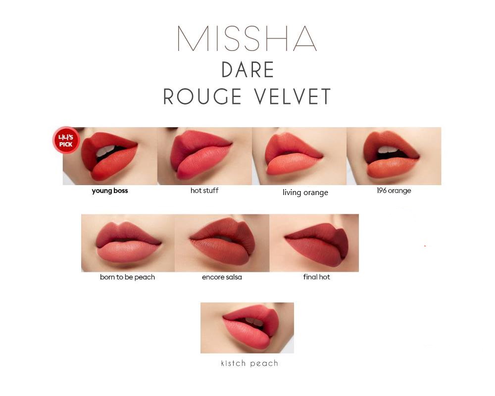 Bảng màu Missha Dare Rouge Version 2 