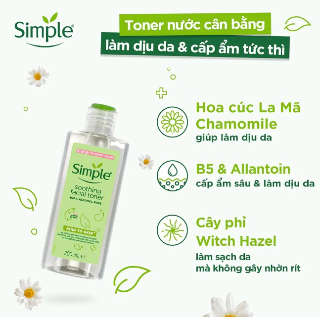 Review Simple Soothing Toner