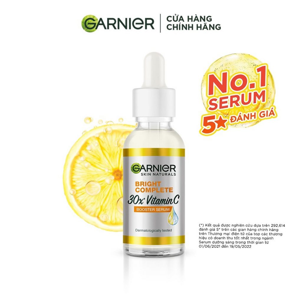 Review Garnier Bright Complete 30x Vitamin C Booster Serum