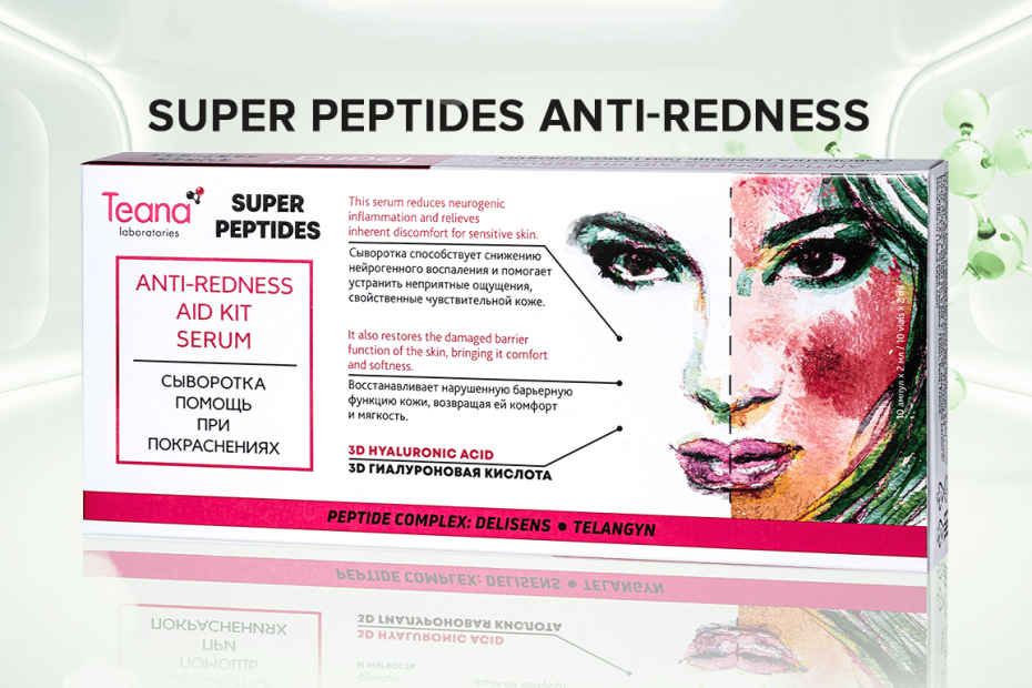 Review serum Teana Super Peptides Anti Redness Aid Kit