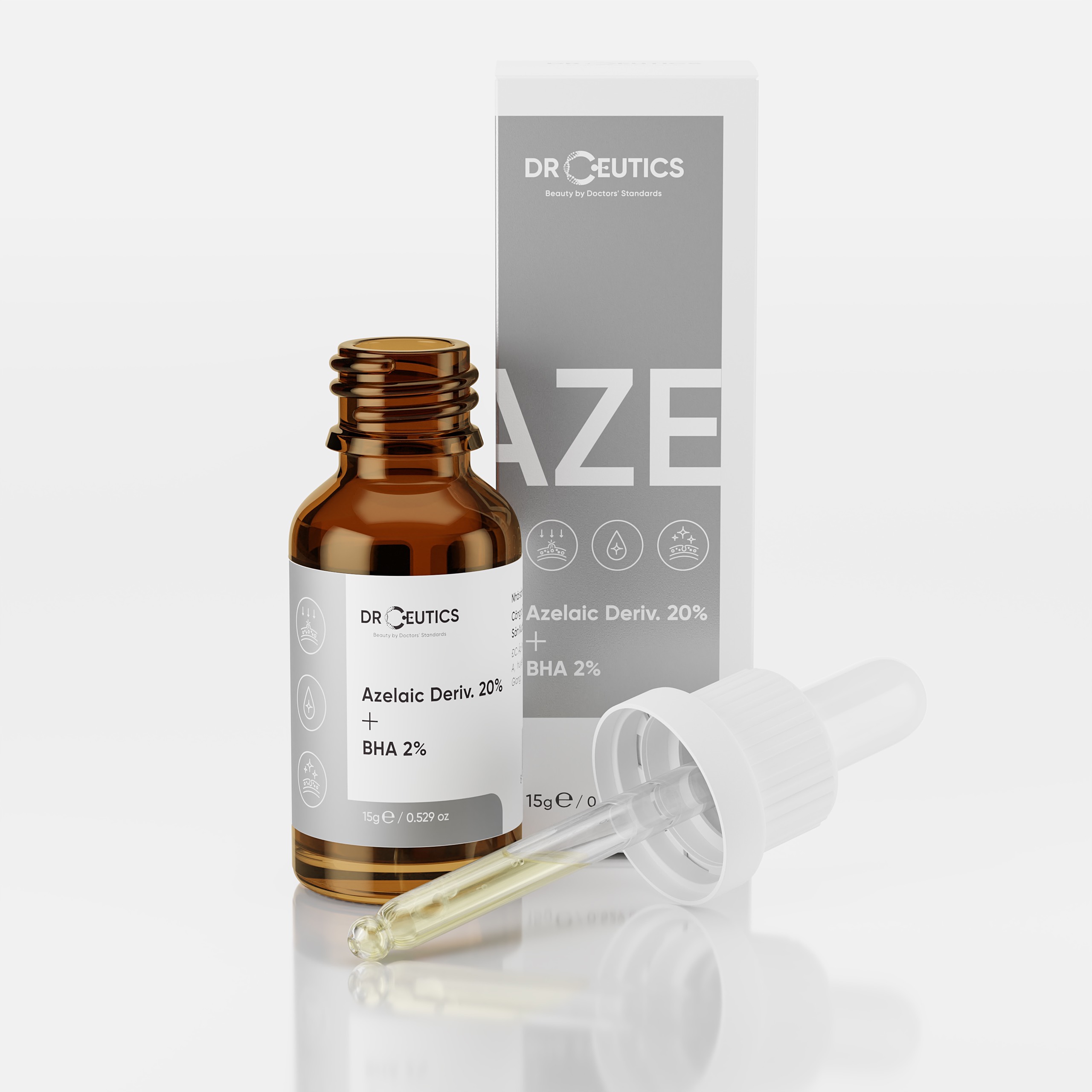 Review DrCeutics Azelaic kết cấu lỏng nhẹ, không gây bết dính